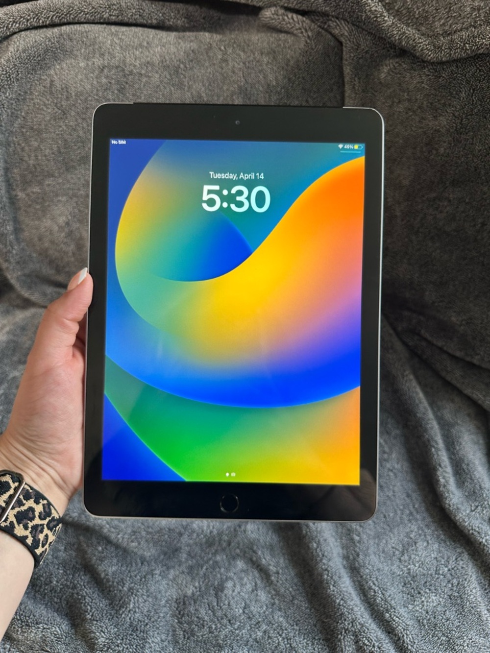 Apple iPad 9.7" Silver Wi-Fi Tablet iOS Touchscreen Apple iPad Series
